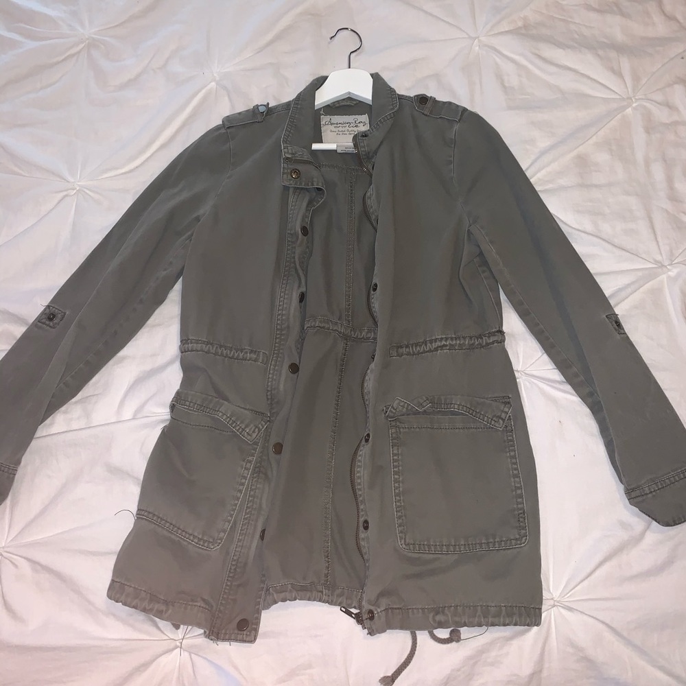 Green Cargo Jacket